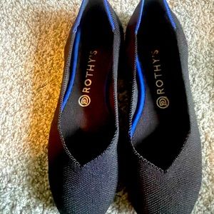 Rothy’s size 9.5 black- like new!